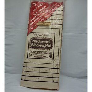 June Tailor Cushioned Needlework Blocker Pad Needlepoint Knitting Crochet 24x18